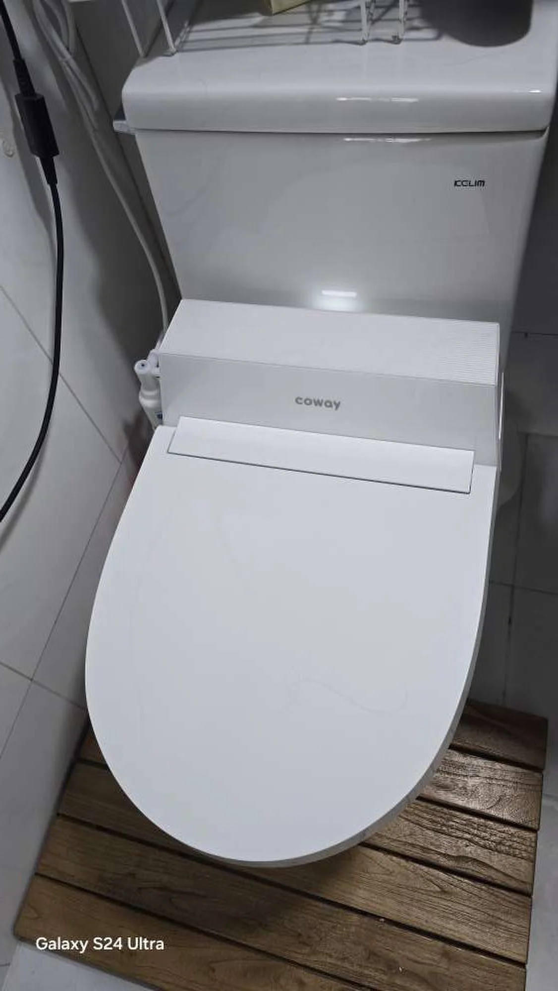 안양시 비산동 더블케어 비데 플러스 BAS38-C 설치 사진