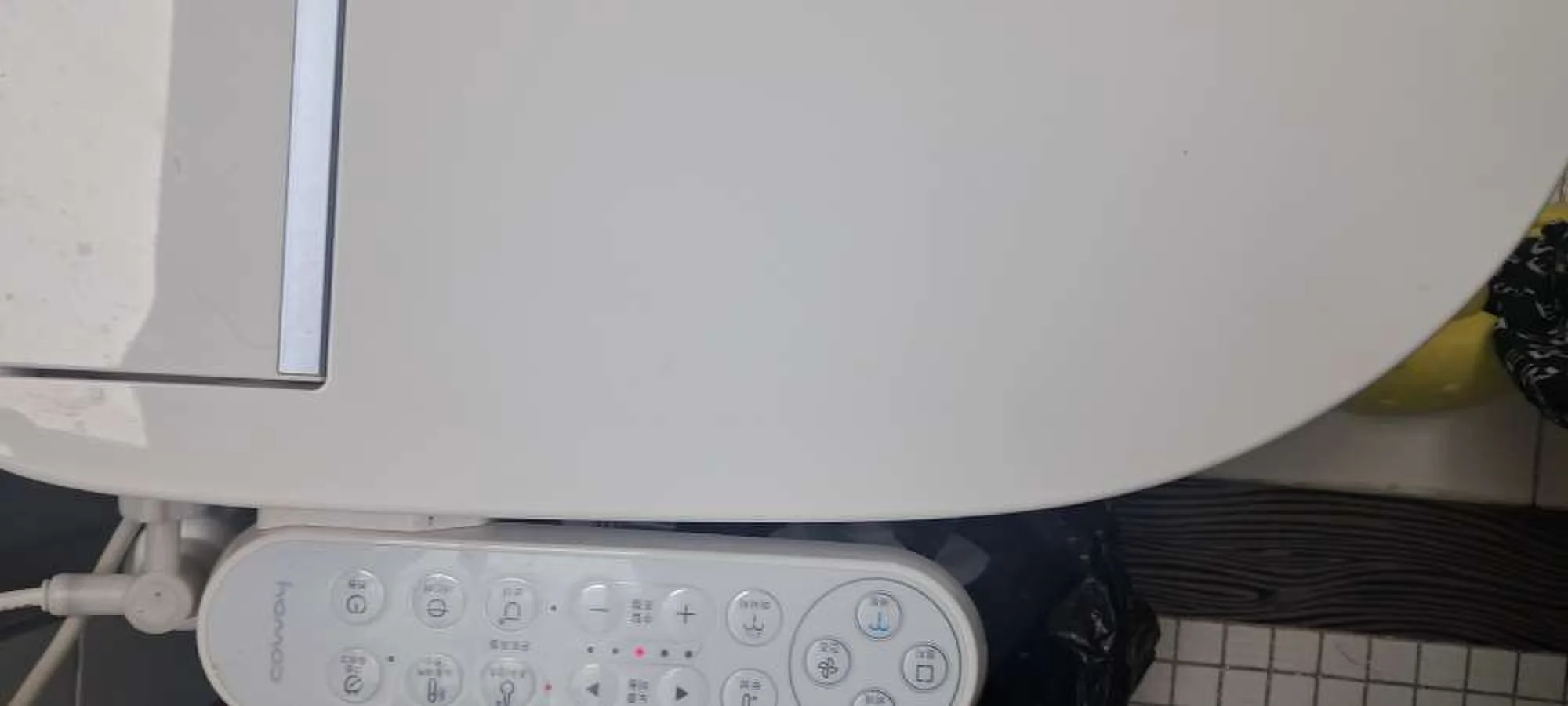 부산 해운대동 더블케어 비데 플러스 BAS38-C 설치 현장